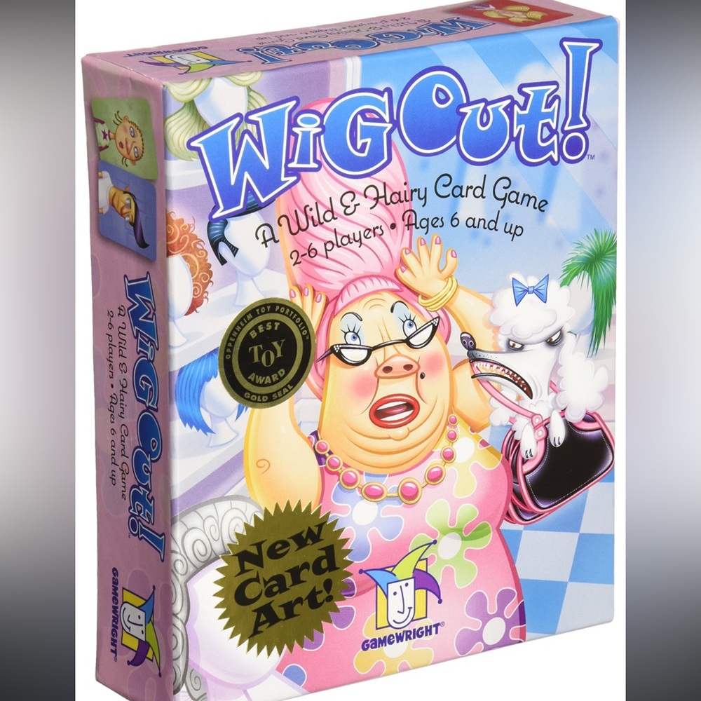 Wig Out Card Game COMPLETE Gamewright 2004